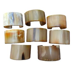 Anillo para Servilletas de Cuerno Ecológico Premium, Hecho a Mano, Estilo Rústico, Decoración Elegante para Mesa, Ideal para Regalos, Tradebyd - Product Image 1