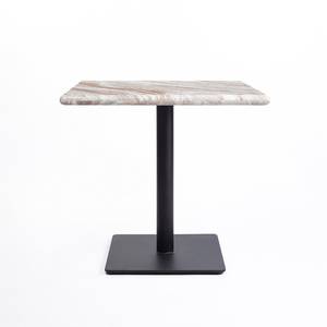 Mesa Cuadrada Moderna de Mármol Sawar para Hotel o Restaurante, Base de Pedestal Metálico, Ecológica y Duradera para Muebles de Comedor Comerciales - Product Image 1