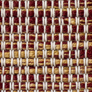 Tapis en laine épaisse taupe marron, minimaliste, tufté à la main, antidérapant, écologique, à motif géométrique, avec bordure rouille, pour salon et chambre à coucher - Product Image 4