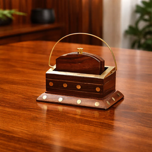 Amazing Quality Natural Wooden Coaster Best Designer Pieces Wooden Cup <b>Mat</b> Tea Beer Coffee Coaster - Product Image 1