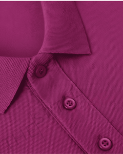 Polo de piqué para hombre con media cremallera, 240 GSM, algodón, corte ajustado, impresión DTF, logotipo personalizado, venta al por mayor OEM, directo de fábrica - Product Image 1