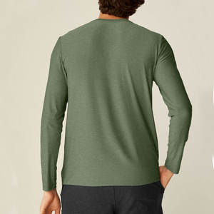 Camiseta de Yoga para Hombre de Color Sólido, Diseño Moderno, Ropa Casual de Verano, Top de Yoga para Hombre, Superventas - Product Image 2