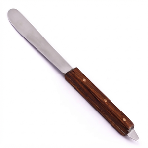 มีดปาดสีสแตนเลสด้ามไม้ สีเงิน - Product Image 3