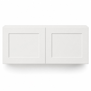 Private Label 36 x 15 Inch Kitchen <b>Wall</b> <b>Cabinet</b> <b>White</b> Shaker 24 Inch Deep RTA OEM Vietnam Manufacturer - Product Image 1
