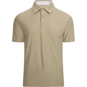 T-shirt polo homme de haute qualité, imprimé, anti-rétrécissement - Product Image 1