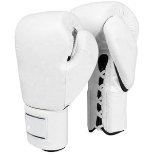 Nouveauté, modèle tendance, gants d'entraînement MMA professionnels, gants de boxe en cuir PU, fermeture à boucle et à crochets, unisexe - Product Image 1