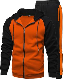 Men's Blue <b>Black</b> Raglan Sleeve Hooded Zip-Up Fleece <b>Sweatshirt</b> Casual Regular Fit Winter Wear 100% Cotton Discharge Printing - Product Image 3
