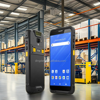 Computadora Industrial Portátil Dingdata DN65 de 5.5 Pulgadas, Android 13, Lector RFID 2D NFC UHF, Resistente al Agua IP65, Wi-Fi, 4G, Qualcomm