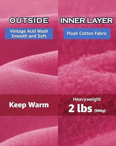 Heavyweight Washed Hoodies Cotton Fleece Sweatshirts Garment Dyed Washed Hoodies Premium Streetwear Luxury Vintage Washed Hoodie - Product Image 5