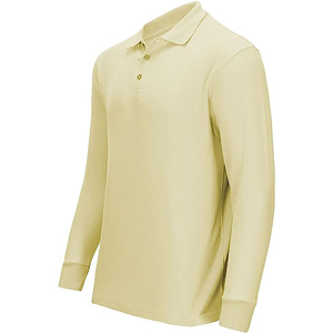 Chemise unisexe en tricot uni 100% coton à manches longues avec options personnalisables - Product Image 6