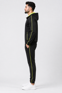 High Quality Men Winter Hip Hop Streetwear Breathable Latest 2026 Windbreaker <b>Jacket</b> Double Zipper Oversized <b>Track</b> <b>Jacket</b> Stand - Product Image 4