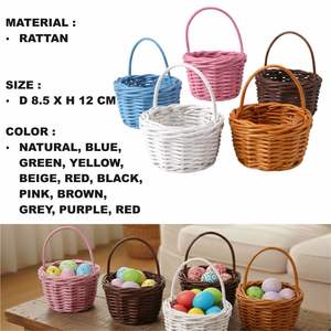 Cesta de Mimbre Artesanal para Huevos - Product Image 2