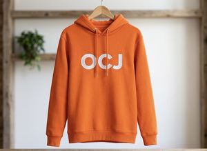 เสื้อยืดผู้ชายทรงหลวมไหล่ตก สไตล์สตรีทแวร์สุดหรู ผ้าฝ้าย 100% แขนยาวสองชั้น คอกลม ระบายอากาศได้ดี - Product Image 1