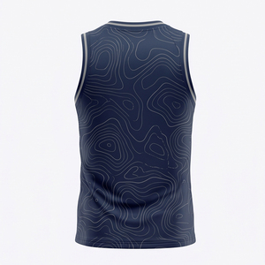 Maillots de basket-ball Maluza personnalisés en gros, respirants, 100 % polyester, séchage rapide, impression par sublimation, maillots d'équipe sportive - Product Image 3