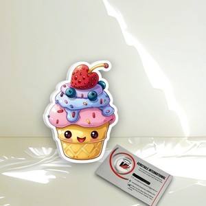 Private Label Cute Cupcake With <b>Cherry</b> <b>Top</b> And Sprinkles Magnetic Eyelash Extension Plate Acrylic - Product Image 5