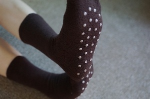 Calcetines de Dormir de Microfibra de Alta Elasticidad, Suaves, Cálidos para Invierno, Calcetines de Estar por Casa Transpirables, Color Caramelo Clásico, Calcetines Afelpados para Mujer - Product Image 2