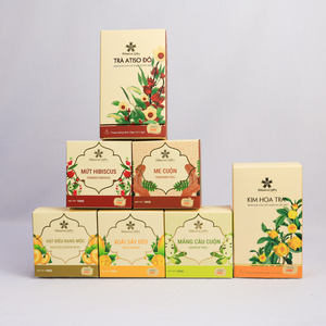 Postres ecológicos de lujo Cajas de pastel impresas personalizadas Laminación mate e impresión offset Hecho en Vietnam - Product Image 3