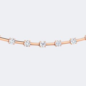 OBERON JEWELS - Collar con Diamante Cultivado en Laboratorio de 1.90CTW, Chapado en Oro de 9K, Color E, Engastado en Puntas, Certificado IGI, Joyería de Lujo para Mujer - Product Image 3