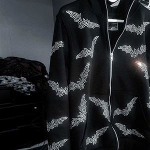 Private label low moq full face <b>zip</b> hoodie custom cotton fleece oversized for brands - Product Image 4