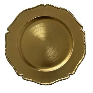Plato Decorativo de Latón de Primera Calidad para Bodas, Vajilla para Eventos, Colección para Organizadores de Eventos - Product Image 5