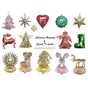 2025 <b>New</b> Design Classic Indian Handicraft Metal Art High Quality Hanging Christmas Decoration Wholesale Item for Home Use - Product Image 6