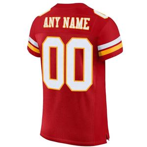 Vêtements de sport légers pour l'extérieur, uniforme de football américain, vêtements d'équipe, uniforme de football américain, maillots de football confortables en twill - Product Image 3