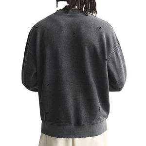 Sudadera clásica para hombre, mezcla de algodón, forro polar, diseño de manga larga, ajuste cómodo, perfecta para clima frío, uso casual y diario. - Product Image 4