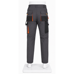 กางเกงทำงาน ORVO Sports แบบ unisex สะท้อนแสง มองเห็นได้ชัดเจน ระบายอากาศได้ดี ได้รับมาตรฐาน CE ผลิตจากโพลีเอสเตอร์ สีเหลืองกรมท่า - Product Image 6