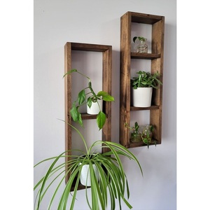 Étagères murales en bois pour organiser et gagner de la place, solution de rangement pour petits appartements, chambres, cuisines, salles de bain, bureaux - Product Image 6