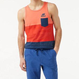 Casual Athletic <b>Men</b> Gym <b>Singlet</b> Polyester/Cotton Quick Dry Breathable Soft Sleeveless Workout Top <b>for</b> Gym Exercise Running - Product Image 4
