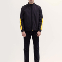 Dernière conception, veste bomber coupe-vent pour homme, col montant uni, haute qualité, style streetwear, hiver