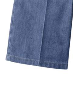 Shorts en jean bleu personnalisés pour hommes, shorts décontractés d'été, coupe droite classique, fermeture à boutons, fabricant sur mesure, vente en gros - Product Image 6