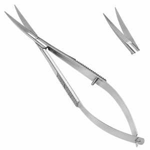 Ciseaux de manucure professionnels en acier inoxydable à lame droite et tranchante pour le soin des ongles des adultes, avec manche durable - Product Image 4