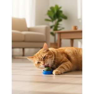 YOMMY Rullo Adesivo Forte alla Menta Pura per la Digestione Felina 4,5 x 4 cm Prodotto per la Cura degli Animali Domestici Disponibile in 3 Colori - Product Image 5