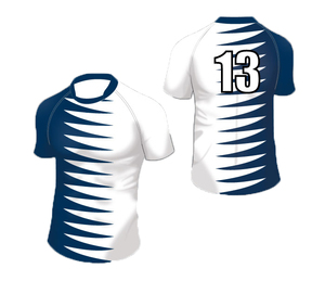Camiseta de Rugby Personalizada, Ropa Deportiva Profesional para Hombre, Costuras Resistentes, Tela Transpirable, Ajuste Atlético, Perfecta para Entrenamiento de Rugby - Product Image 4