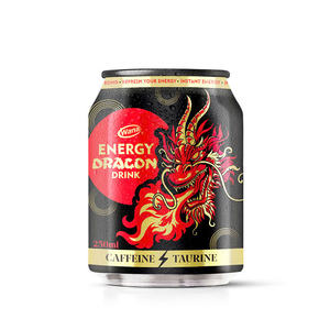 Refrescante bebida energética de 250ml con taurina y sabor afrutado OEM/ODM Etiqueta Privada - Product Image 4