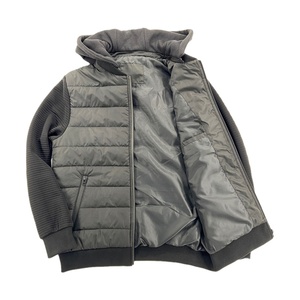 Service personnalisé OEM Doudounes d'hiver Manches polaires Respirant Réglable Sweats à capuche chauds Poches zippées Col montant Unisexe - Product Image 2