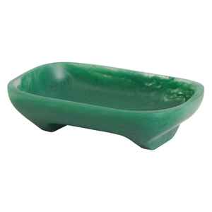 Handmade <b>Resin</b> Soap Dish Irregular Shape Cream Color Decorative Home Accent <b>Sculpture</b> soap holder container - Product Image 3