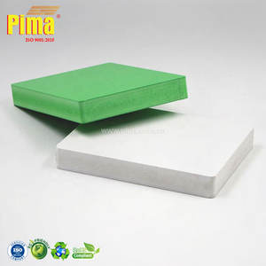 PVC WPC Foam Board <b>Sheet</b> White 18mm Thick 0.6 G/cm3 Density Smooth Plastic Surface for Indoor <b>Wall</b> <b>Cladding</b> Use - Product Image 2