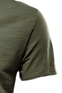 เสื้อยืดผู้ชายคอตตอน 100% คลาสสิก ขายส่ง เนื้อผ้านุ่ม ระบายอากาศดี คอปกสี่เหลี่ยม แขนสั้น สไตล์ทางการ ปรับแต่งได้ ผ้าซาติน รับผลิตแบบ OEM ODM - Product Image 2