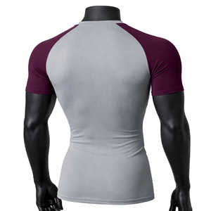 <b>Mens</b> Adult Short Sleeve <b>Compression</b> <b>Shirt</b> Eco-Friendly Breathable Quick Dry Performance Base Layer <b>Compression</b> <b>shirts</b> <b>for</b> <b>men</b> - Product Image 3