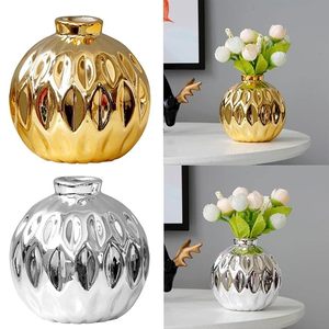 Golden Ceramic <b>Mini</b> Ornament Porcelain Statue Figurine Decorative Photo Prop for Home Office Decor - Product Image 6