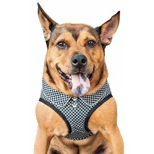Checkerwag Reversible Breathable Adjustable <b>Dog</b> <b>Harness</b> with Buttoned Mesh Checkered Design Pet <b>Harnesses</b> Category - Product Image 1