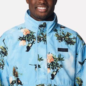 Veste polaire personnalisée à col montant en toile, légère, imperméable, respirante, séchage rapide, style streetwear, broderie et impression disponibles - Product Image 1