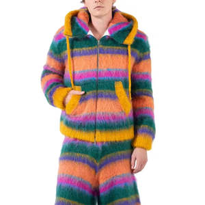 Nuevo Suéter de Punto de Invierno para Hombre, Talla Grande, Cárdigan 100% Algodón, Chaqueta con Logotipo Frontal, Transpirable, de Secado Rápido, Informal - Product Image 3