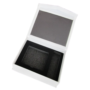 เซรั่มบำรุงผิวกล่องกระดาษแข็งเคลือบผิวทำจากพีวีซีเคลือบผิวสำหรับน้ำหอมน้ำหอมเซรั่มบำรุงผิวหรูหราสีขาวแบบกำหนดเอง - Product Image 2