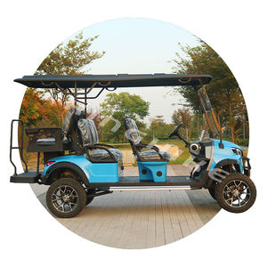 Voiture de golf électrique Kinghike 4 places 4x4 tout-terrain, véhicule utilitaire avec contrôleur Curtis - Product Image 4