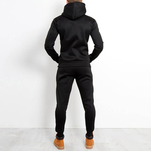 Conjunto Deportivo Unisex XXL de 2 Piezas con Capucha, Transpirable, Informal, con Logotipo Personalizado, Sudadera y Pantalones Deportivos, Traje Deportivo de Forro Polar Estampado para Hombre - Product Image 2