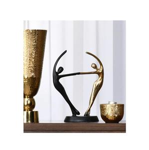 Escultura de aluminio de lujo para decoración, adecuada para interiores de alta gama y conceptos de decoración de diseño. - Product Image 1