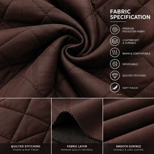 Chaqueta Acolchada Personalizada Más Vendida, Chaqueta de Invierno Acolchada con Diseño de Diamantes para Hombre, Chaqueta Aislante Cálida al por Mayor, Fabricante OEM ODM - Product Image 4
